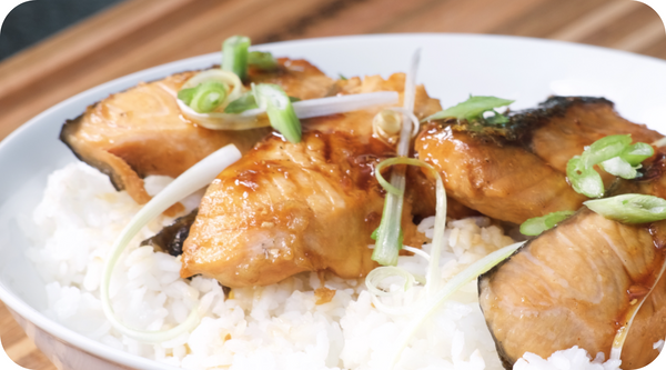 Aka Miso Teriyaki Salmon